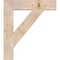 Ekena Millwork Traditional Block Smooth Bracket, Douglas Fir, 5 1/2"W x 30"D x 34"H BKT06X30X34TRA05SDF - alternate 4